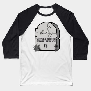 Halsey Ya'aburnee Lyrics IICHLIWP Baseball T-Shirt